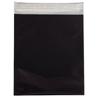 JAM Paper Foil Envelopes with Self Adhesive Closure, 6.25 x 7.88, Open End, Black, 25 Pack (1327706)-Black