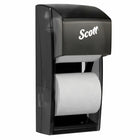 Scott Professional 100% Recycled Fiber Standard Roll Toilet Paper - with Elevated Design - 2-Ply - Individually wrapped rolls - White -  80 Pack-White