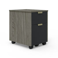 Whalen Timbercrest Collection File Cabinet-2 Drawer Mobile File