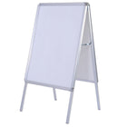 SECO Indoor/Outdoor Sidewalk Sign, Snap A-Frame, 22" x 28", Silver-It is ideal for  businesses , restaurants  and cafe's to get your message, offers , promotions  across and noticed  by passing trade