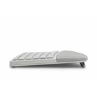 Kensington Pro Fit Ergo Wireless Keyboard and Mouse - Grey-Built-in wrist rest supports, cushions, and cradles the wrists