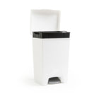 Mistral iCanTM Step With Removable Liner - 50 Litre - White-Easy to clean removeable liner. Space efficient design.