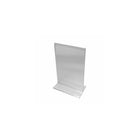 Wamaco T-Stand Acrylic Sign Holders, 8-1/2"W x 11"H, 5 Pack (37-1168)-8-1/2"W x 11"H Acrylic T-Stand sign holder