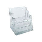 Azar Displays 3-Tier 3-Pocket Letter Sized Brochure Holder (252378)-For letter sized brochures