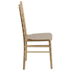 Flash Furniture HERCULES Series Gold Wood Chiavari Chair-Stacks up to 10 Chairs