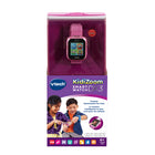 VTech KidiZoom Smartwatch DX3 - Purple-Intended for ages 4+ years, includes built-in, rechargeable lithium ion battery, charge device using included Micro-USB cable only and not a third-party adapter