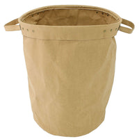 Cathay Importers Eco-Friendly Paper Round Storage Basket, Brown, Small (EC-21-0055)-13.75" dia x 17.75 "H