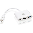 Iogear GUC3C3H USB-C to HDMI/USB Multiport Adapter-Supports resolutions up to 3840 x 2160 at 30 Hz