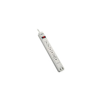 Tripp Lite Protect It! 6-Outlet 990 Joule Surge Suppressor With 6' Cord-Input voltage: 120 VAC (110-125 VAC)