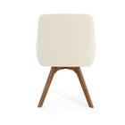MidMod by Union & Scale Fabric Guest Chair - Cream-Cream fabric upholstery