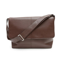 Ashlin Rikar Messenger Bag, Dark Brown-Our classic messenger styled briefcase. Designed for your everyday office and business trips. Get Media smart this bag is large enough to hold your laptop computer up to 15, MacBook® Pro and other similar sized computers
