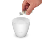 Stadler Form Zoe Aroma Diffuser - White-Relax, unwind, re-energise yourself. Zoe creates a magical cozy atmosphere with her Amber Light