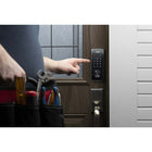 Alfred Smart Deadbolt Lock Key - Chrome-Alfred features no moving parts, or buttons only a touch screen