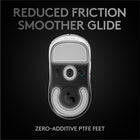 Logitech G PRO X Superlight Wireless Gaming Mouse, Ultra-Lightweight, Hero 25K Sensor, 5 Programmable Buttons - White-High-definition optical technology