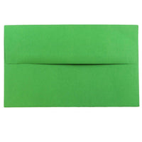 JAM Paper A10 Invitation Envelopes, 6 x 9.5, Brite Hue Green Recycled, 1000 Pack (35633B)-Christmas green