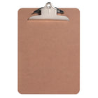 Westcott KleenEarth Masonite Legal Size Clipboard, 9"x15"-Brown Masontite Clipboard for holding Legal Size Papers
