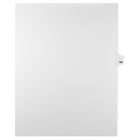 Mark Maker Legal Tabs - Letter Size - White - 1/25th cut - 25 tabs per package - 5 packages Pack - Number 186-White Single Tabs