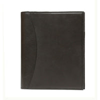 Ashlin Peterborough Refillable Journal, Black-Our refillable notebook is perfect for your daily notes, attending meetings or journal writing. This comes with a hard bound note book (included), which can be removed and replaced with a new one. Carry your journal, wherever you go so that you always have it
