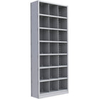 Metalware RK371 Boltless Shelving Unit, 8-Shelves, 36" x 18" x 88", Light Grey-Adjustable shelving system that provides high strength, yet economical storage capacity for your needs