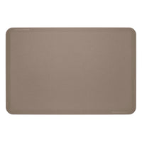WeatherTech ComfortMat Anti Fatigue Mat - Stone - Tan-Engineered with ergonomics in mind, ComfortMat is 3/4" thick and helps alleviate body and joint aches so you can stand for longer periods of time in the kitchen, laundry room, workshop, at standing desks - or any hard floor - without feeling excessively fatigued