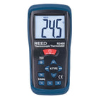 REED R2400-NIST Type K Thermocouple Thermometer, -50 to 1300-degreeC and 223 to 2000 Kelvin-Quick responding, displays temperature in Celsius, Fahrenheit and Kelvin.