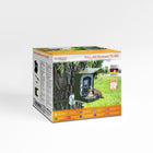 Technaxx TX-165 Full HD Birdcam Battery Operated Camera with Bird Feeder - Green-Lens: f=2.0mm, F/NO2.0, FOV=100 degrees, Auto IR filter, scratchproof and shockproof