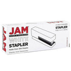 JAM Paper Office & Desk Sets, Tape Dispenser Stapler Pack of Staples, White and Black (33758WHBK)-Our Staplers & Tape Dispensers are very sturdy and durable! Fashioned from High Quality Hard Plastic with a smooth finish & a weighted rubber base to prevent slipping