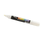 Marvy Uchida Chisel-Tip Acrylic Paint Marker - White - 2 Pack-Marker Tip: Chisel Point