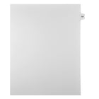 Mark Maker Legal Tabs - Letter Size - White - 1/15th cut - 25 tabs per package - 5 packages Pack - Number 137-White Single Tabs