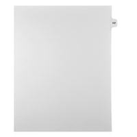 Mark Maker Legal Tabs - Letter Size - White - 1/15th cut - 25 tabs per package - 5 packages Pack - Number 137-White Single Tabs
