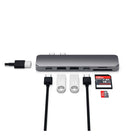 Satechi Type-C Pro Hub with 4K HDMI - Space Grey-5000