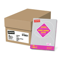 Staples 30% Recycled Pastel Coloured Copy Paper - Letter - 8-1/2" x 11" - Light Grey - 10 Reams/Case-8-1/2" x 11"