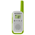 Motorola TALKABOUT Radio Bidirectionnelle- Assorti -  Paquet de 3-L'écran LCD vous donne toutes les informations dont vous avez besoin lors du jumelage et vous avertit des piles faibles