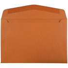 JAM Paper 6 x 9 Booklet Premium Envelopes, Dark Orange, 50 Pack-6in x 9in
