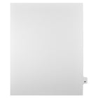 Mark Maker Legal Tabs - Letter Size - White - 1/25th cut - 25 tabs per package - 5 packages Pack - Number 47-White Single Tabs
