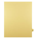 Mark Maker Legal Tabs - Letter Size - Buff - 1/25th cut - 25 tabs per package - 5 packages Pack - Number 146-Buff Single Tabs