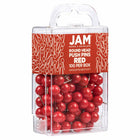 JAM Paper Colorful Push Pins - Round Head Map Thumb Tacks - Red - 100 Pack-Quantity: 100 Push Pins