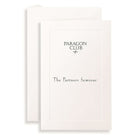 St. James Invitation Cards w/ Envelopes - 5-1/2 x 8-1/2" - White - Laser/Inkjet Printable - Traditional Embosse - 40 Pack-Premium 47 lb bond paper, simple yet elegant