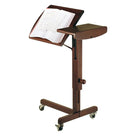 Winsome Lap Top Cart Adjustable, Antique Walnut-Antique Walnut Finish