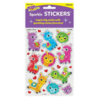 TREND enterprises Inc. Llama Llove Sparkle Stickers - Assorted Sizes - 20 Pack-Sparkly, llama-themed artwork