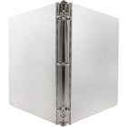 JAM Paper Aluminum Binders, 1.5 Inch Width, Silver Aluminum (301933554)-These binders are feature an aluminum finish and are available in a wide array of Colours and sizes.