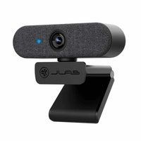 JLab Audio Epic Cam - Black-With full 2k video, 5 megapixels, and 30 frames per second, the webcam offers fantastic resolution and a crystal clear image