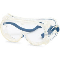 Crews, 22 Series Safety Goggles, Clear Tint, Anti-Scratch, Elastic Band - 36 Pack-Band Type Elastic