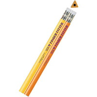 Musgrave Pencil Company Finger Fitter Jumbo Triangular Pencil, 36 Pack (MUS5050T)-Hardness: #2 - soft