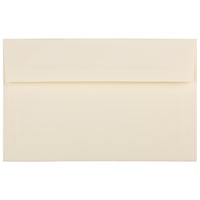 JAM Paper A10 Invitation Envelopes, 6 x 9.5, Strathmore Ivory Wove, 250 Pack (900849930H)-Ivory wove Strathmore envelope