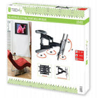 Techly Ultra Slim Wall Mount with Level, 40"-80"-Easy to handle and quick to install