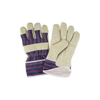 Zenith Safety Fitters Gloves, Large, Grain Pigskin Palm, Cotton Fleece Inner Lining, 12 Pack-Cuff Material: Starched