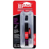 LePage 2 Part Plastic Super Glue-Super Glue for Plastic