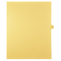 Mark Maker Legal Tabs - Letter Size - Buff - 1/15th cut - 25 tabs per package - 5 packages Pack - Number 157-Buff SingleTabs