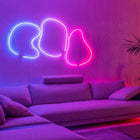 Twinkly Flex 10' Multicolour Light Tube with White Wire-App-controlled 10 feet flexible light tube